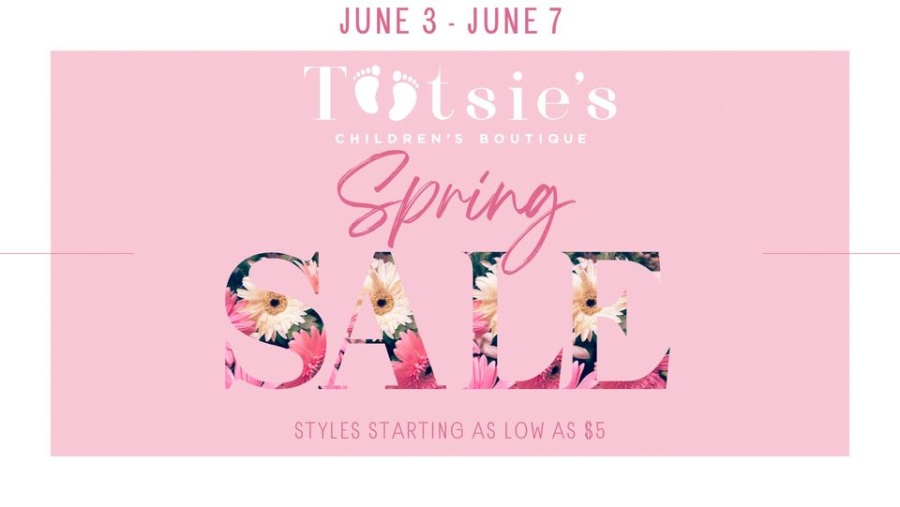 Tootsie's Children's Boutique Spring Cleaning Sale