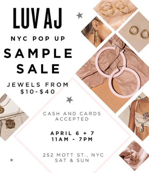 Luv Aj Sample Sale