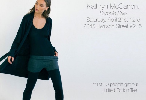 Kathryn McCarron Sample Sale