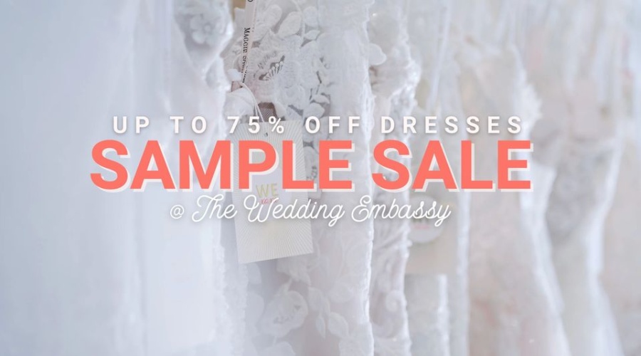 The Wedding Embassy Sample Sale